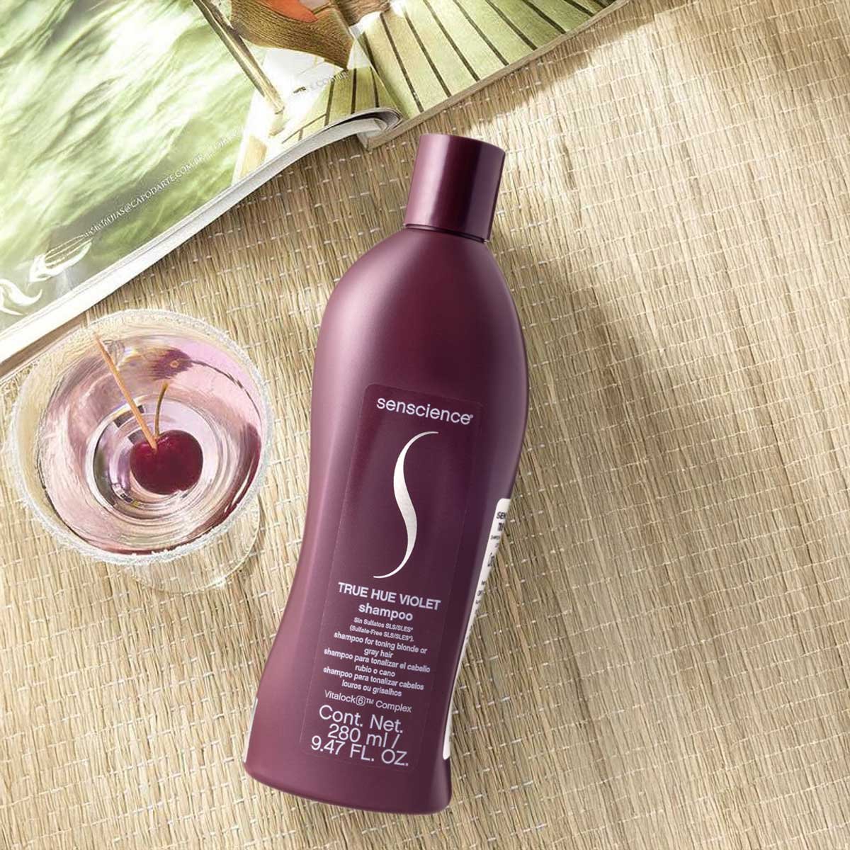 Senscience True Hue Violet Shampoo Extra (2 produtos) ÚNICO 3