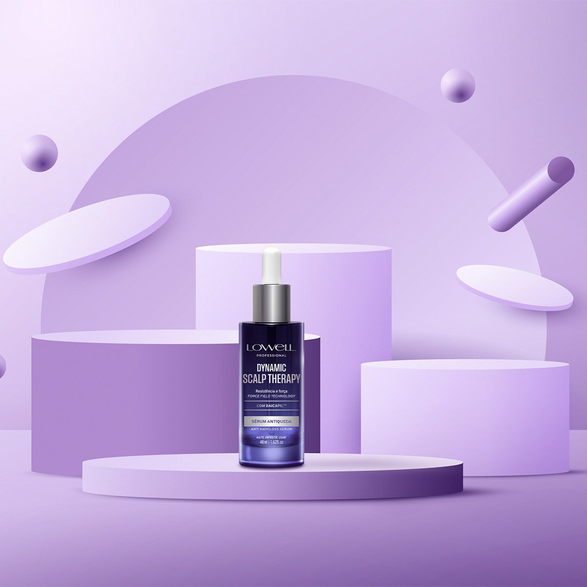 Kit Lowell Dynamic Scalp Therapy Duo Serum (3 produtos) ÚNICO 4