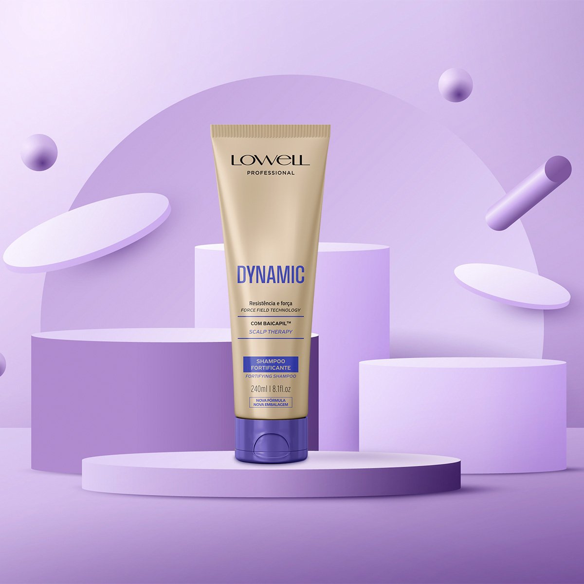 Lowell Dynamic Scalp Therapy Caixa Especial Influencer (4 produtos) ÚNICO 4