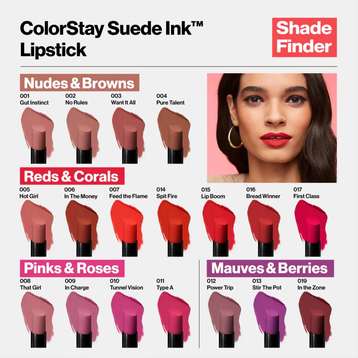 Revlon Colorstay Suede Ink Matte Type A - Batom 2,55g Type A 4