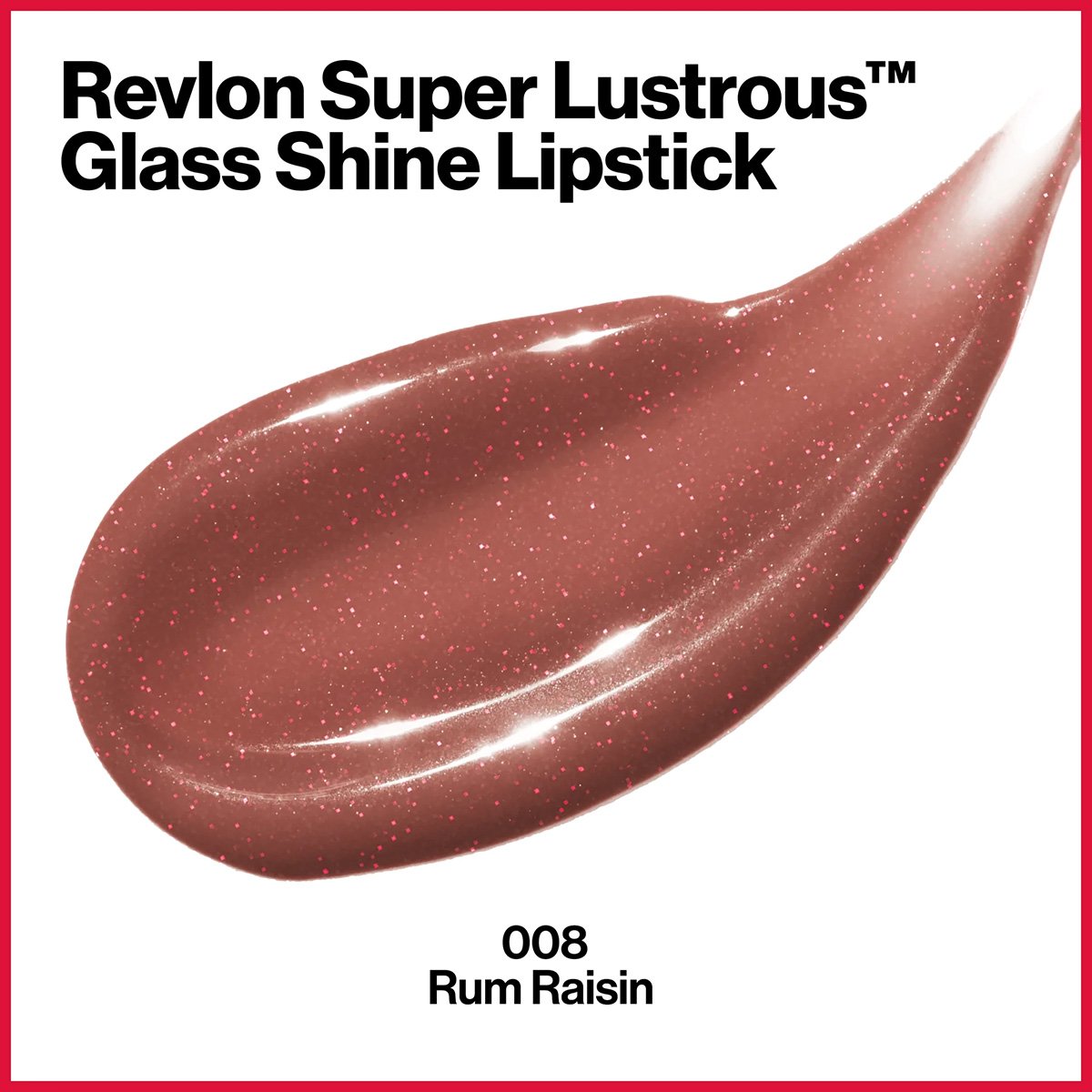 Revlon Super Lustrous Glass Shine Rum Raisin - Batom 4g Rum Raisin 4