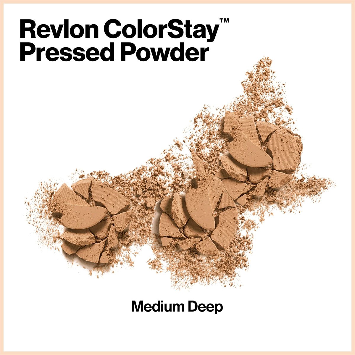 Revlon Colorstay Pressed Powder Medium Deep 850 - Po Compacto 8,4g Medium Deep 850 4