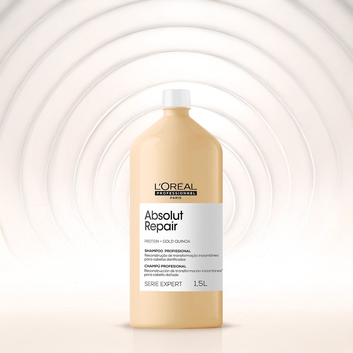 Kit LOreal Professionnel Absolut Repair Gold Shampoo Mascara (2 produtos) ÚNICO 2