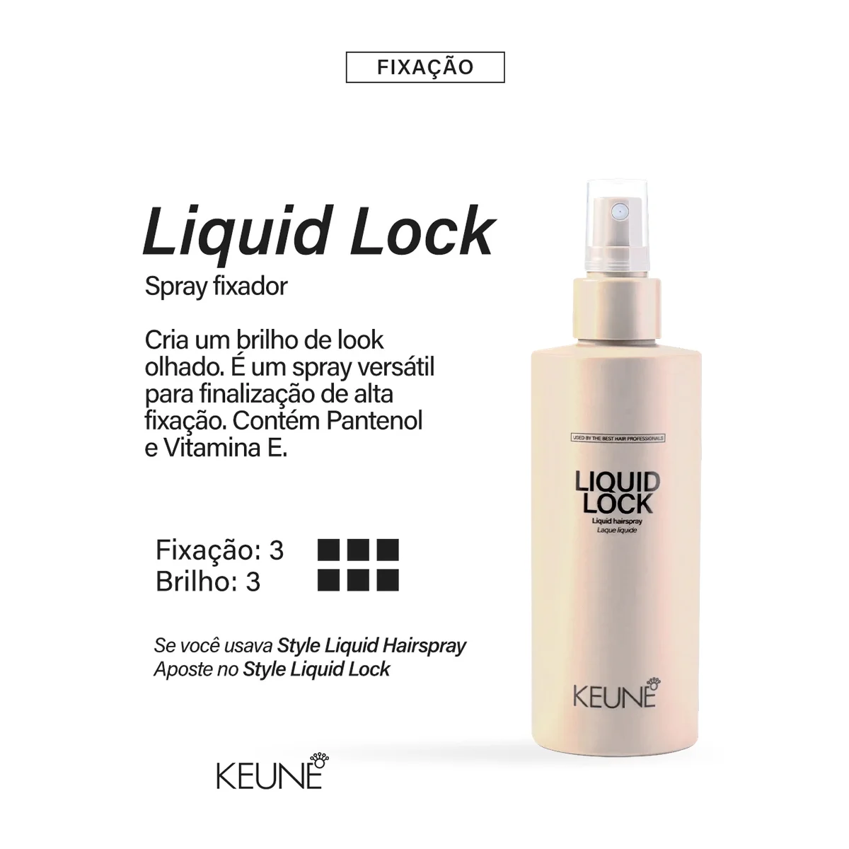 Keune Style Liquid Lock - Spray Fixador 200ml 200ml 2