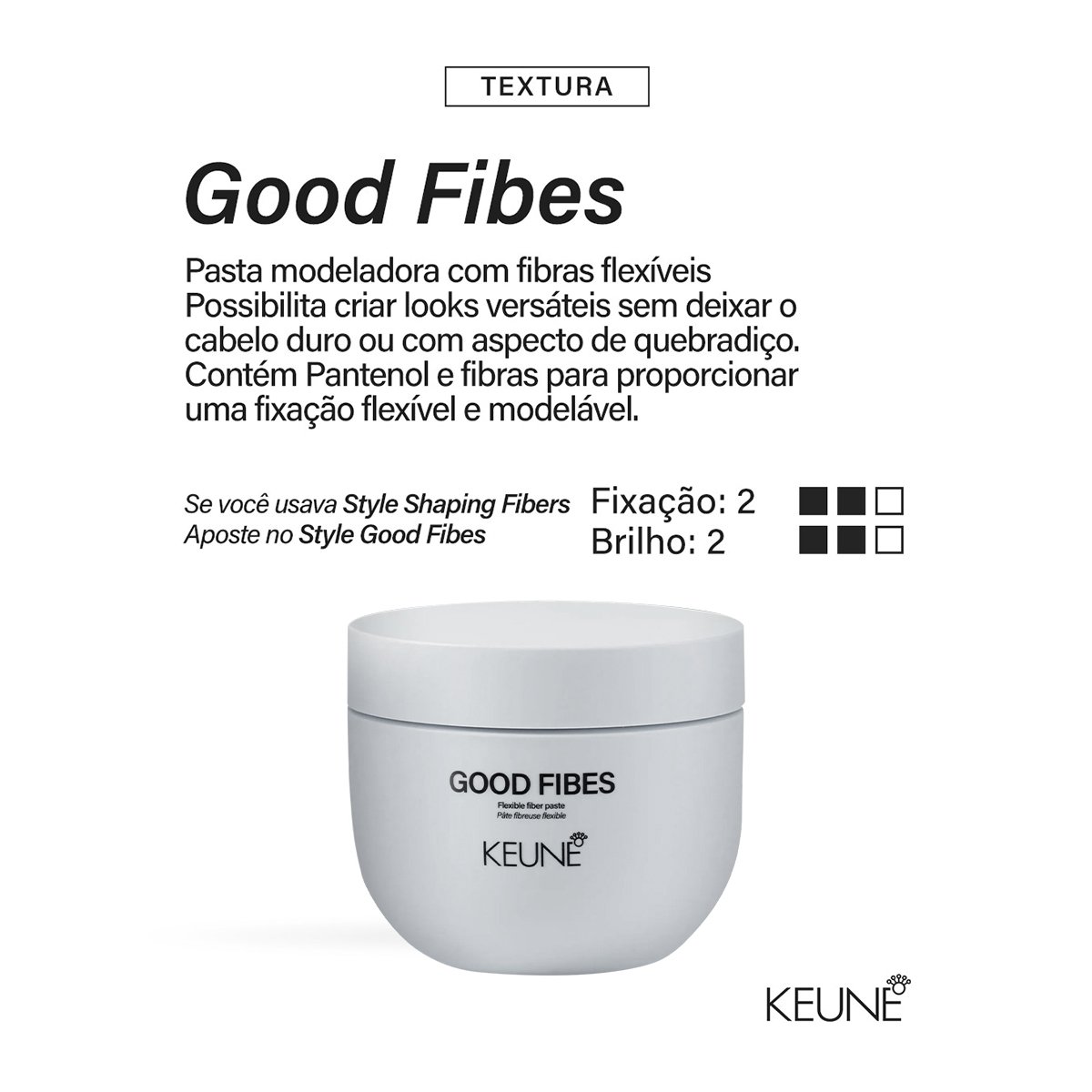 Keune Style Good Fibes - Pasta Modeladora 100ml 100ml 2