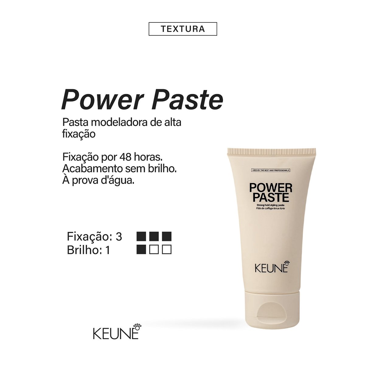 Keune Style Power Paste - Pasta Modeladora 50ml 50ml 2