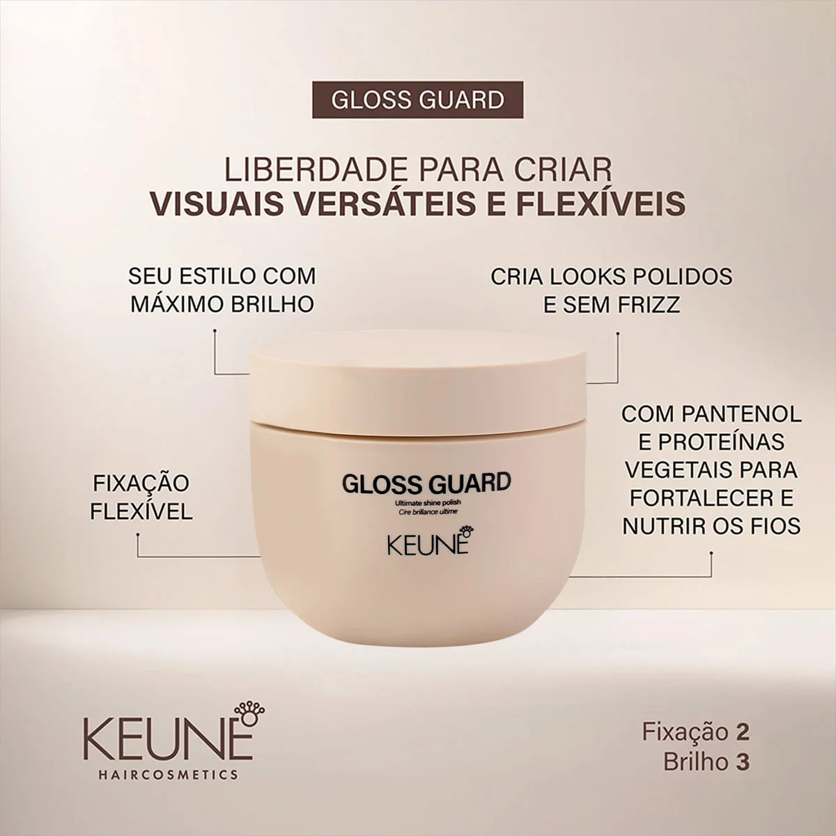 Keune Style Gloss Guard - Cera Finalizadora 100ml 100ml 3