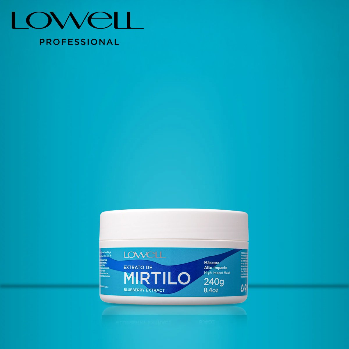 Kit Lowell Extrato de Mirtilo Salon Mascara (3 produtos) ÚNICO 4