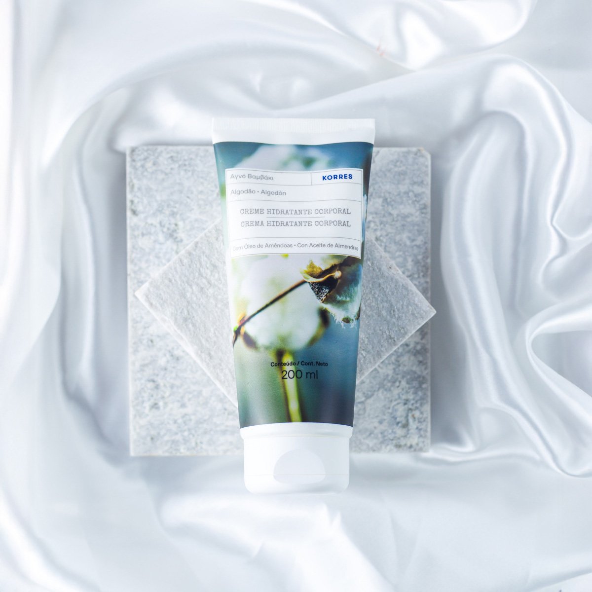 Korres Algodao - Hidratante Corporal 200ml 200ml 3