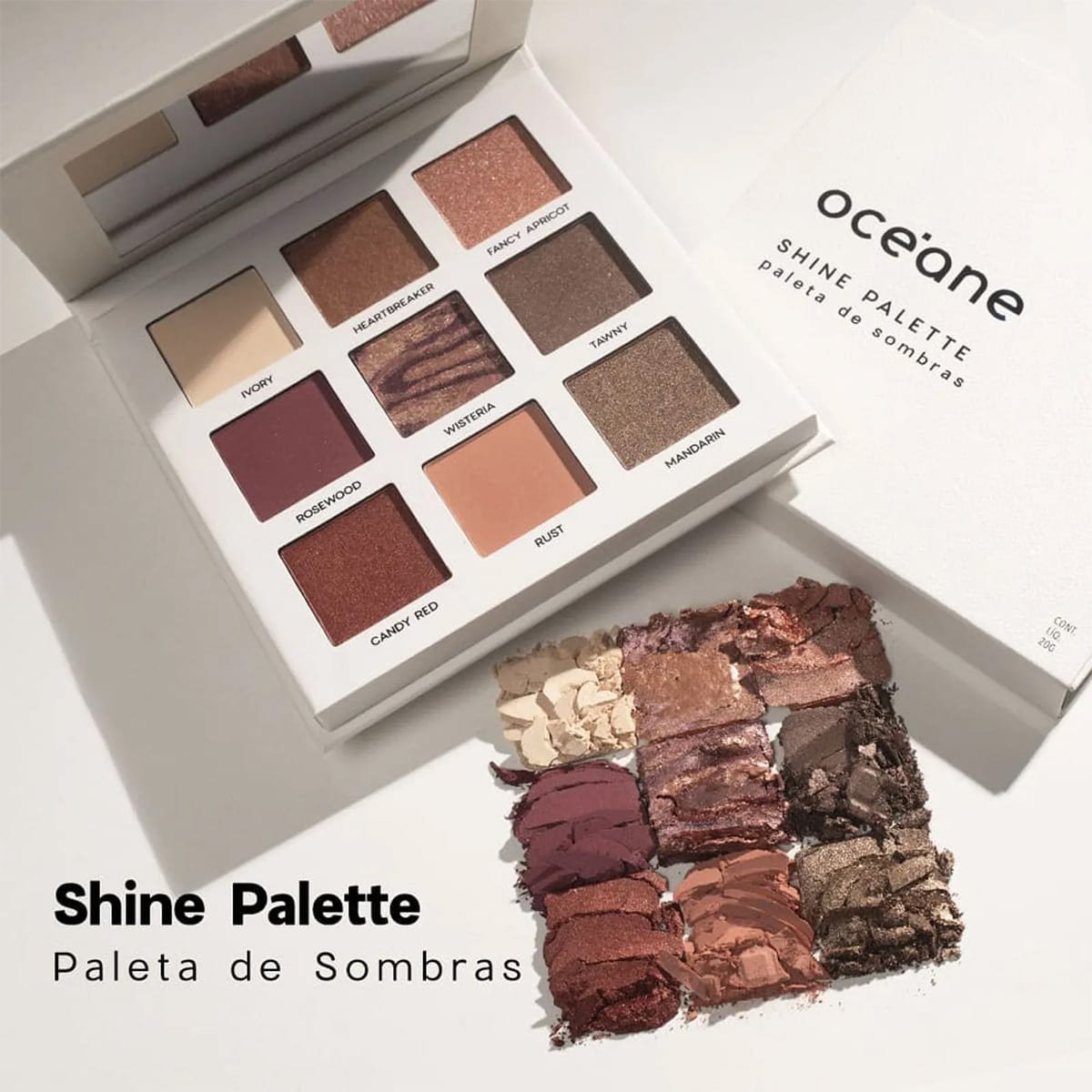 Oceane Limited Shine Palette - Paleta de Sombras 20g 20g 2
