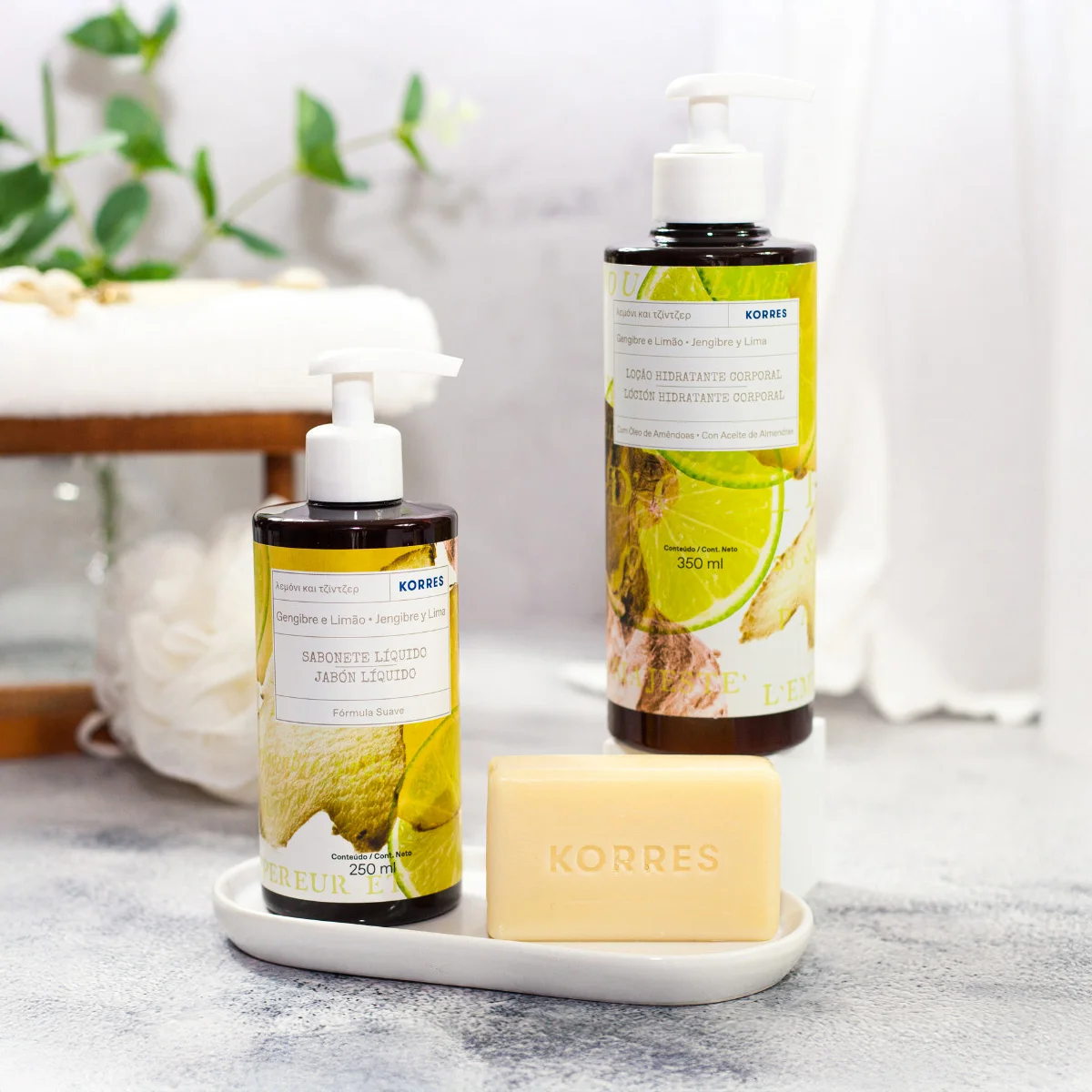 Korres Gengibre e Limao - Hidratante Corporal 350ml 350ml 3
