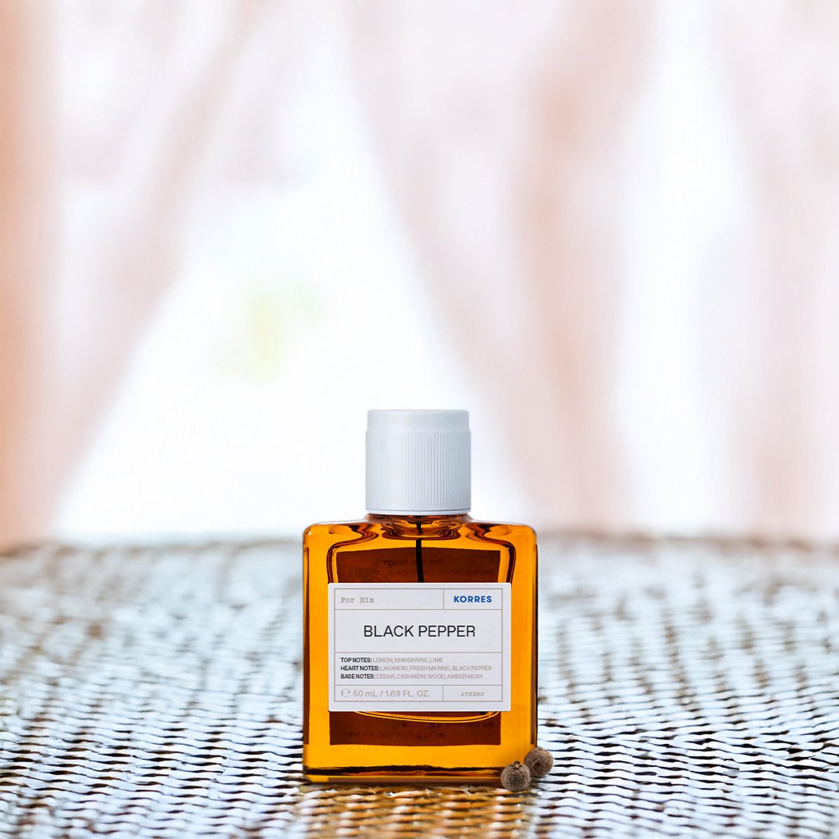Korres Black Pepper Deo Parfum - Perfume Masculino 50ml 50ml 3