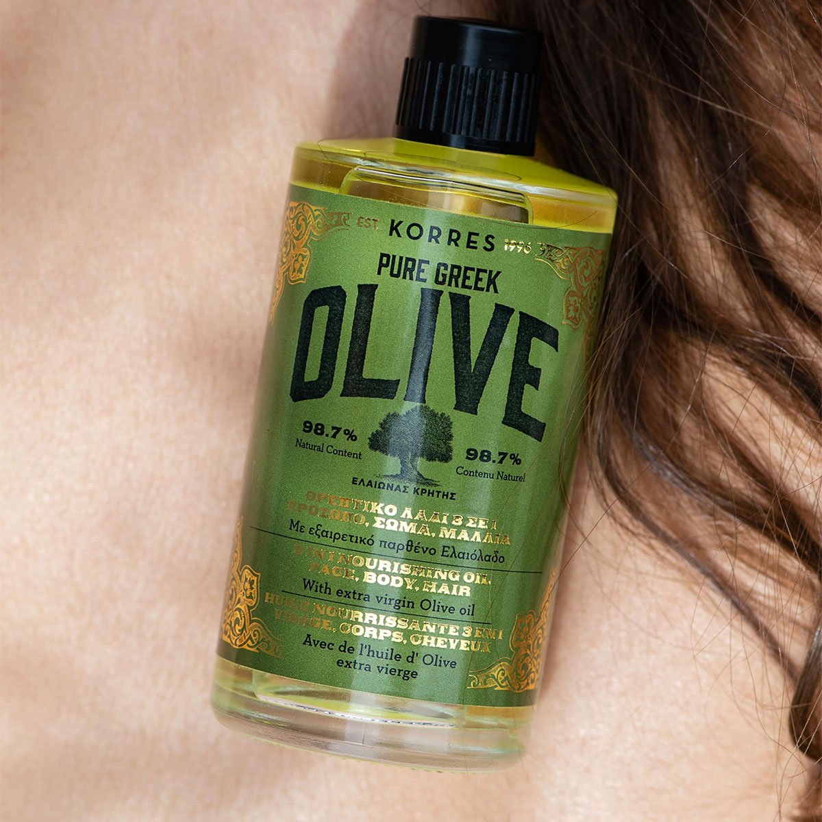 Korres Pure Greek Olive 3 em 1 - Oleo Multifuncional 100ml 100ml 2
