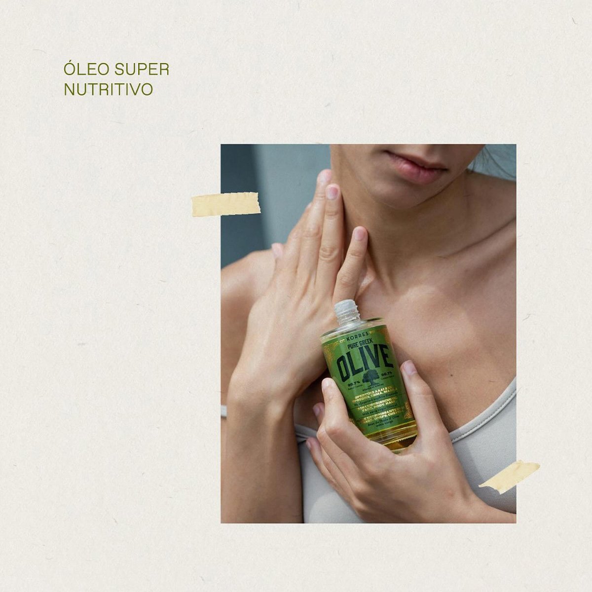 Korres Pure Greek Olive 3 em 1 - Oleo Multifuncional 100ml 100ml 3