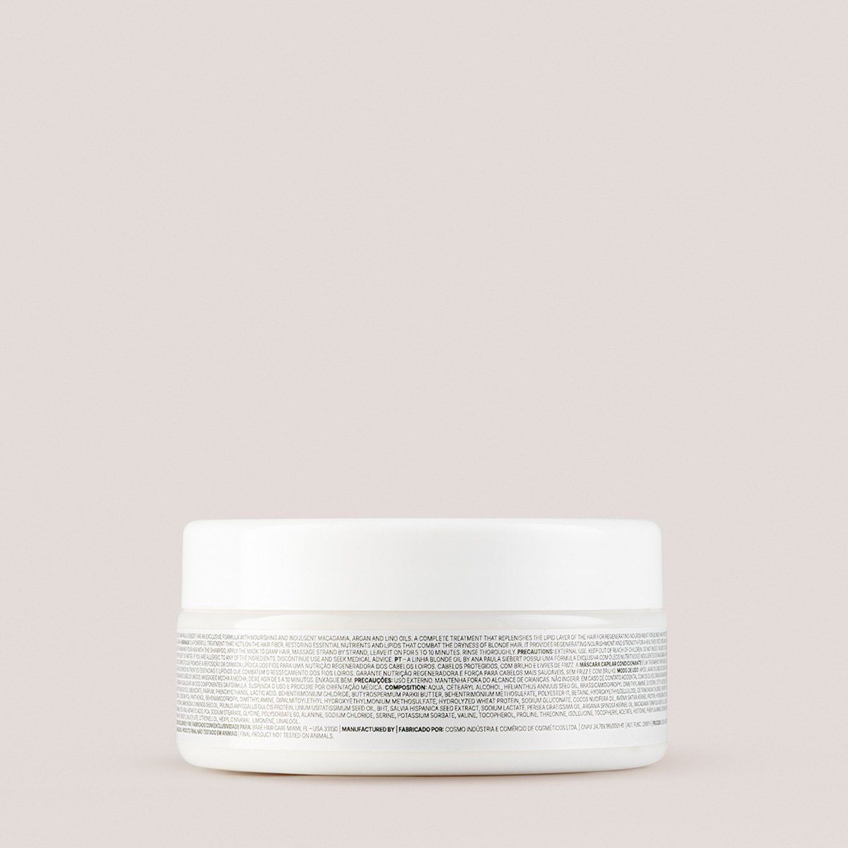 Brae Blonde Oil by Ana Paula Siebert - Mascara Capilar 200g 200g 3