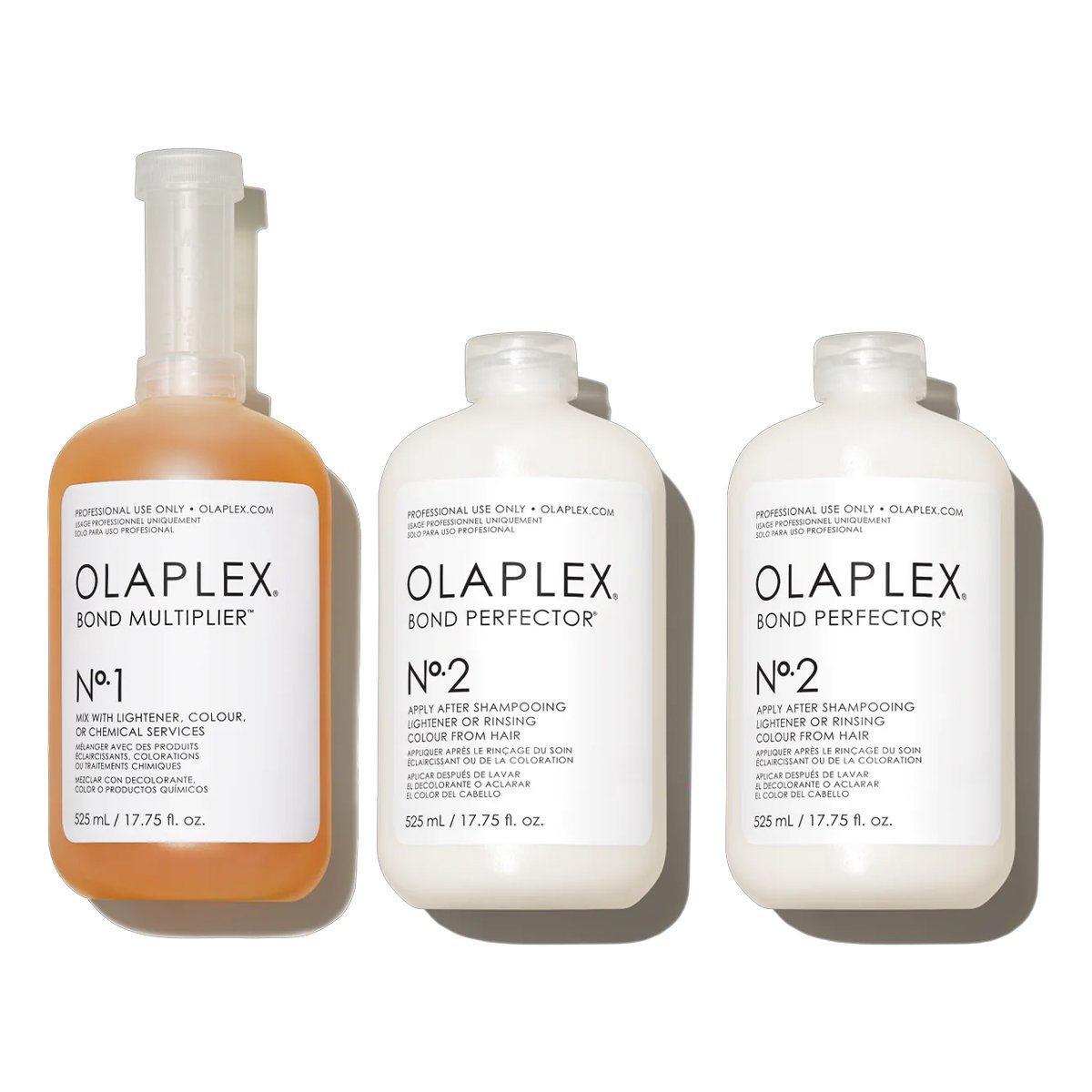 Olaplex Kit Bond Multiplier Protector Salon Intro (3 produtos) ÚNICO