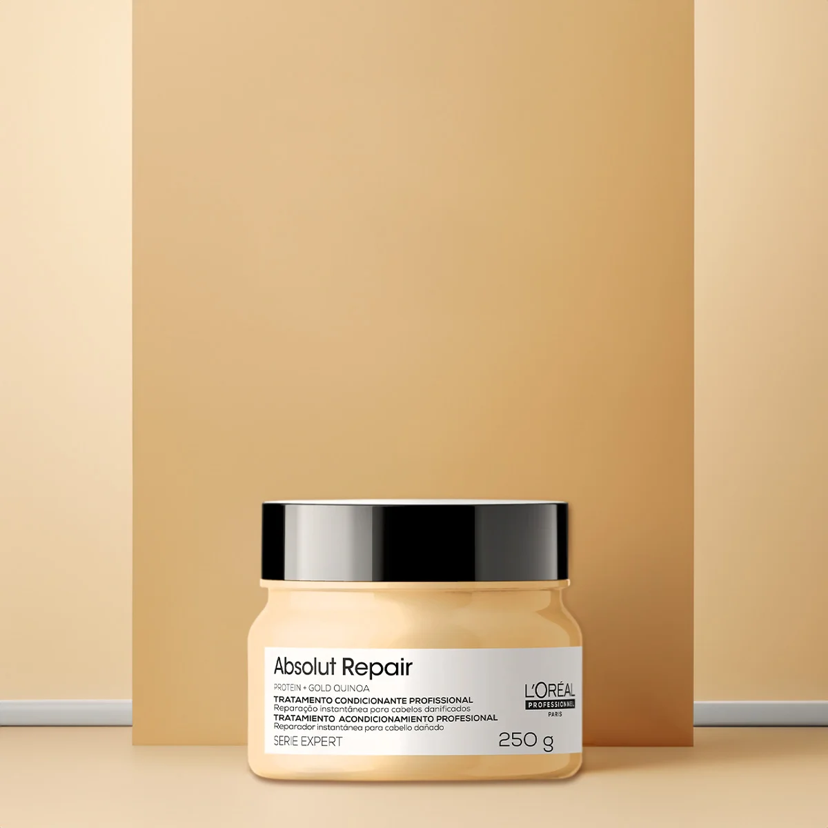 Kit LOreal Professionnel Absolut Repair Gold Salon Mascara Oil (4 produtos) ÚNICO 4