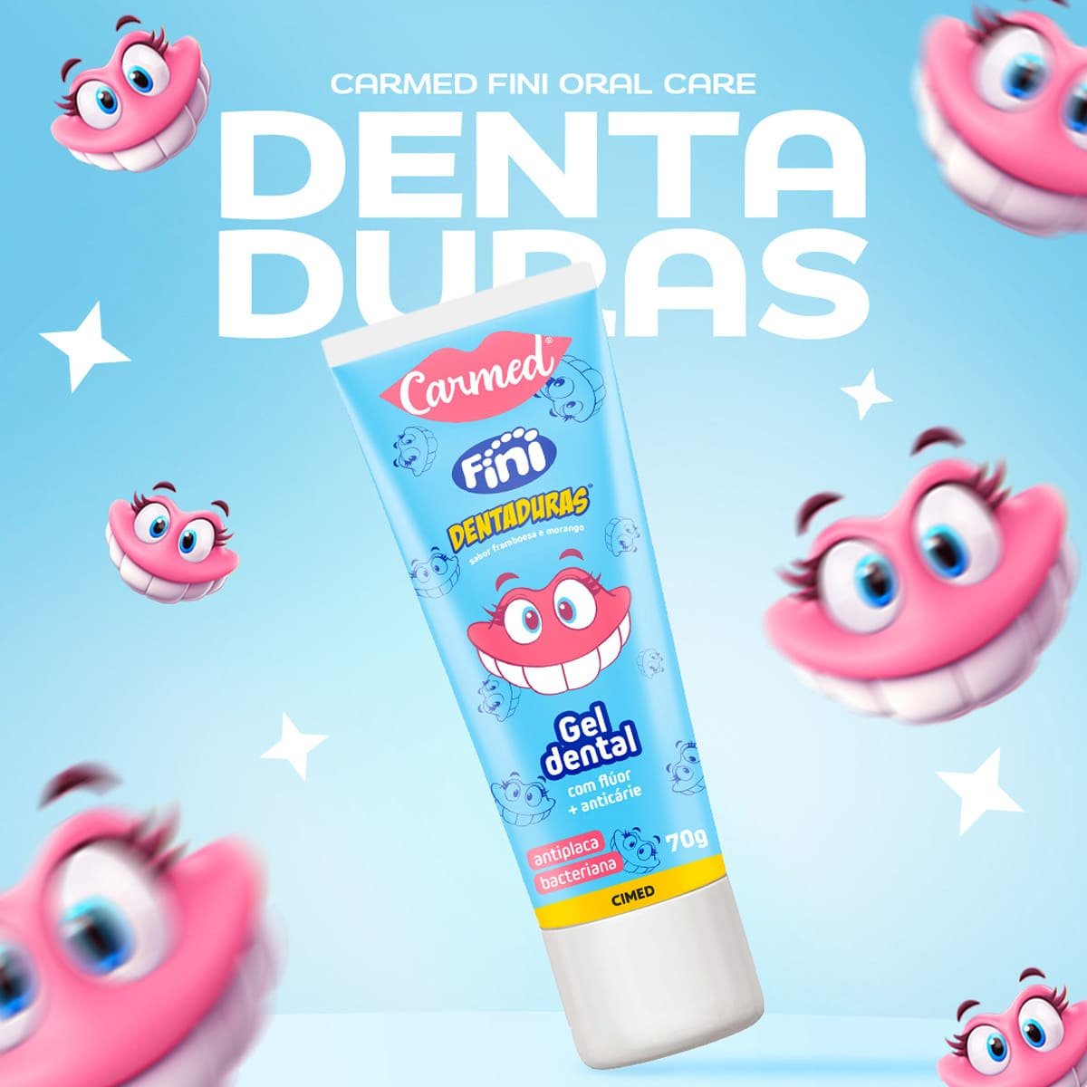 Carmed Fini Dentadura - Gel Dental 70g 70g 3