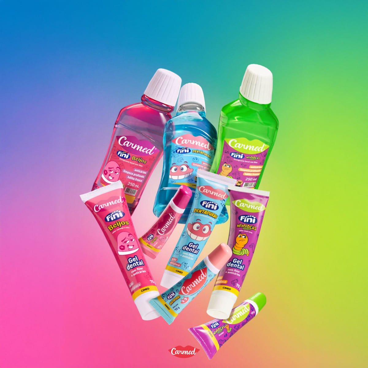 Carmed Fini Dentadura - Gel Dental 70g 70g 4