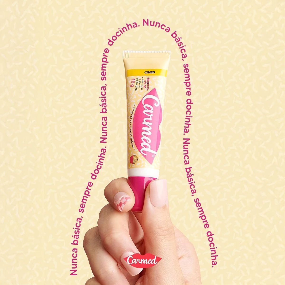 Carmed BFF Beijinho FPS 30 - Hidratante Labial 10g 10g 3