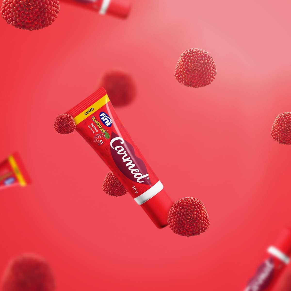 Carmed Fini Amora Clara - Hidratante Labial 10g 10g 1