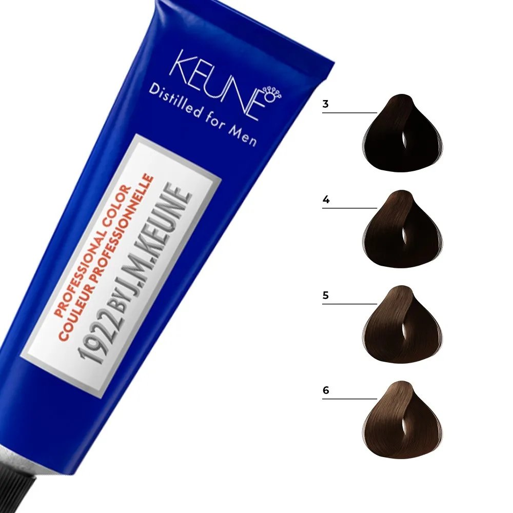 Keune 1922 By J.M. Professional Color N4 - Tintura Masculina 60ml Cor N4 2