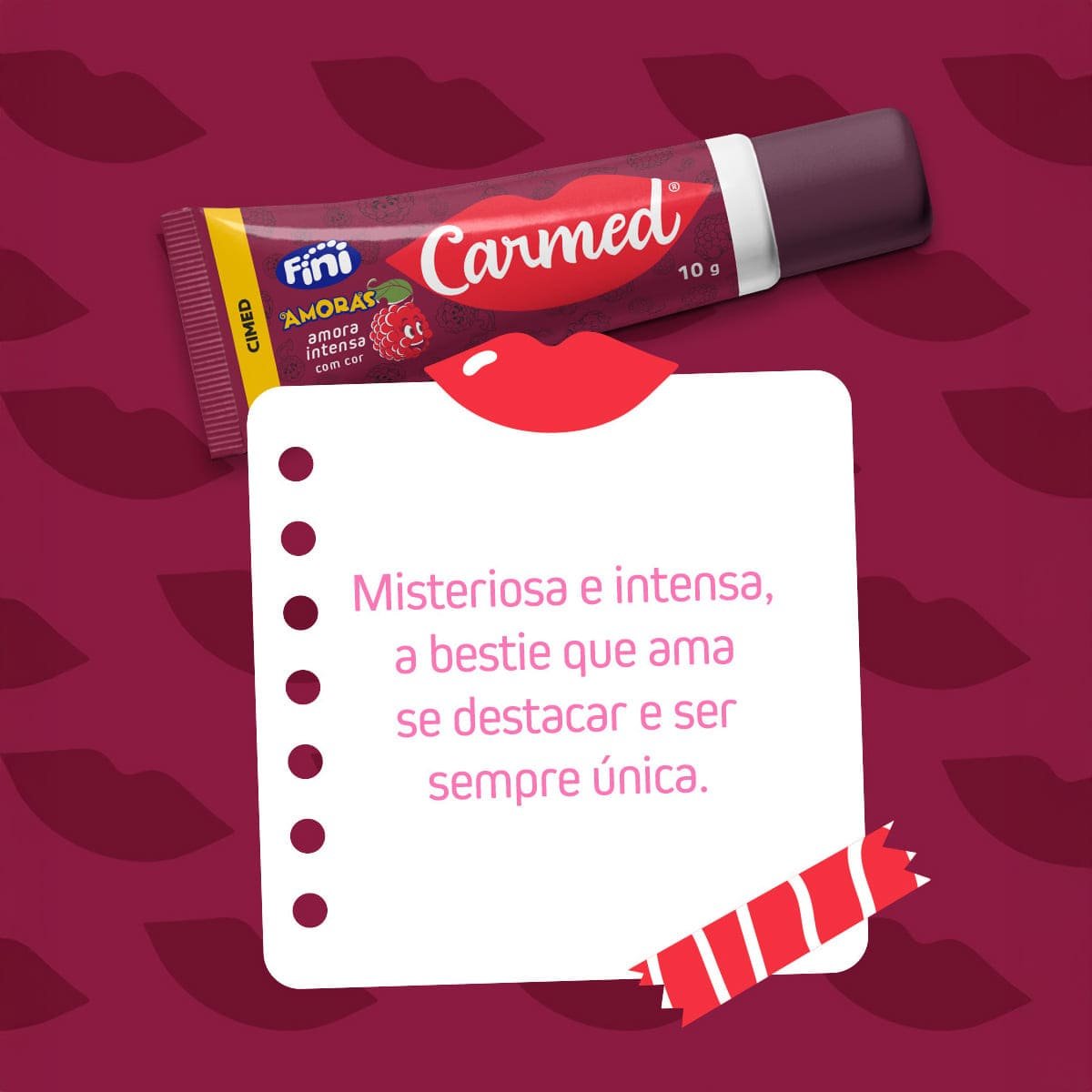 Kit Carmed Fini Amoras Hidratante Labial (2 produtos) ÚNICO 3