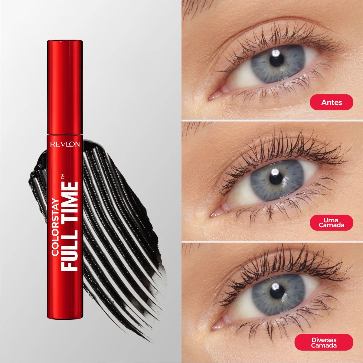 Kit Revlon Colorstay Full Time Lash Serum Mascara Cilios Delineador (2 produtos) ÚNICO 3