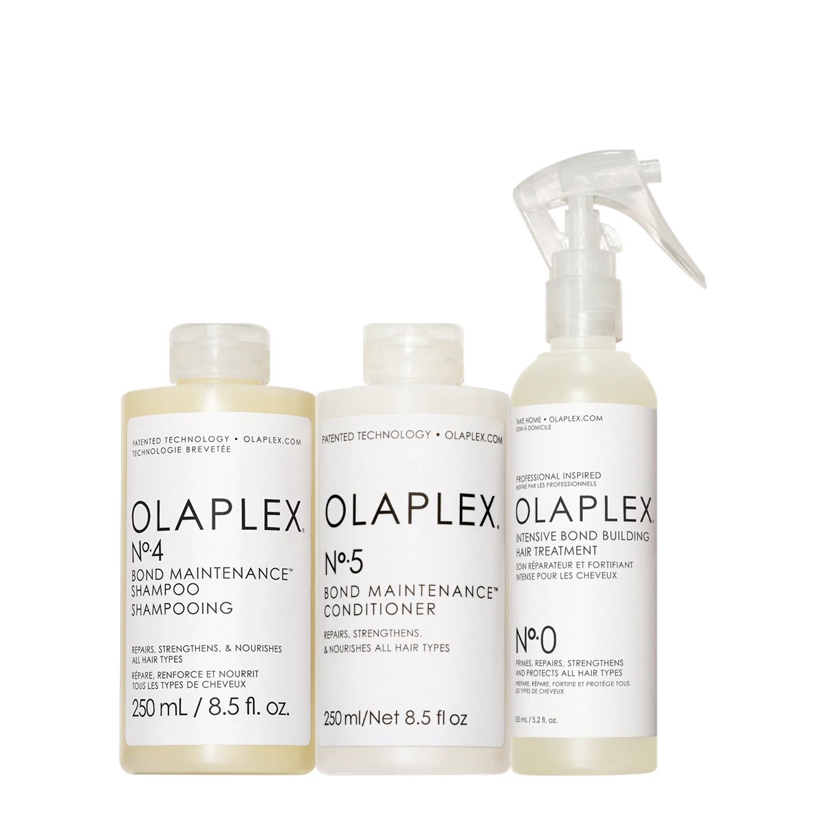 Kit Olaplex No. 4 No. 5 No. 0 Intensive Bond Duo Tratamento (3 produtos) ÚNICO 1