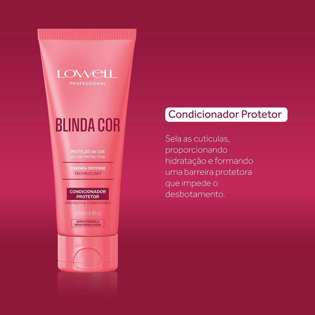 Kit Lowell Blinda Cor Home Care (3 produtos) ÚNICO 3