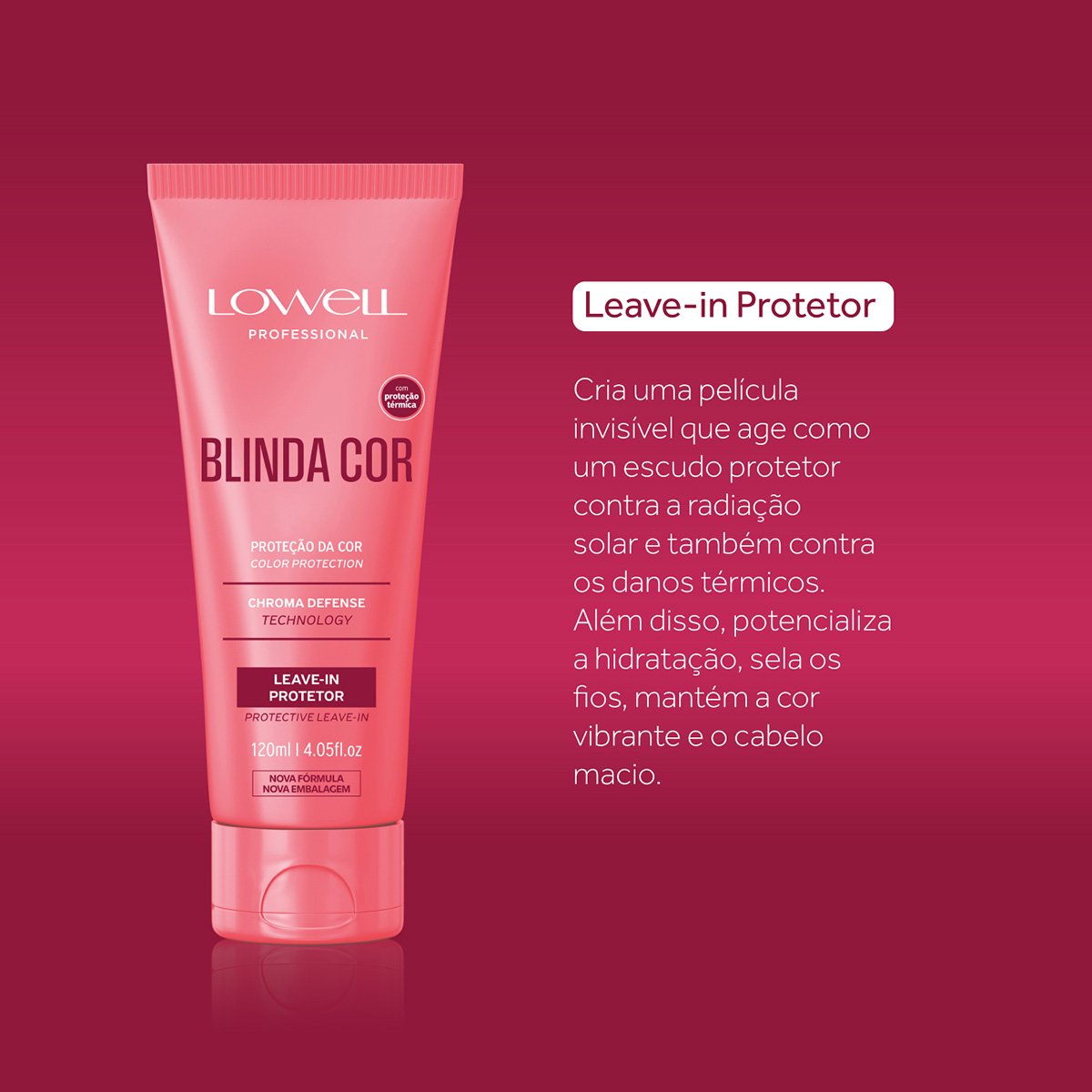 Kit Lowell Blinda Cor Hair Care Total (4 produtos) ÚNICO 2