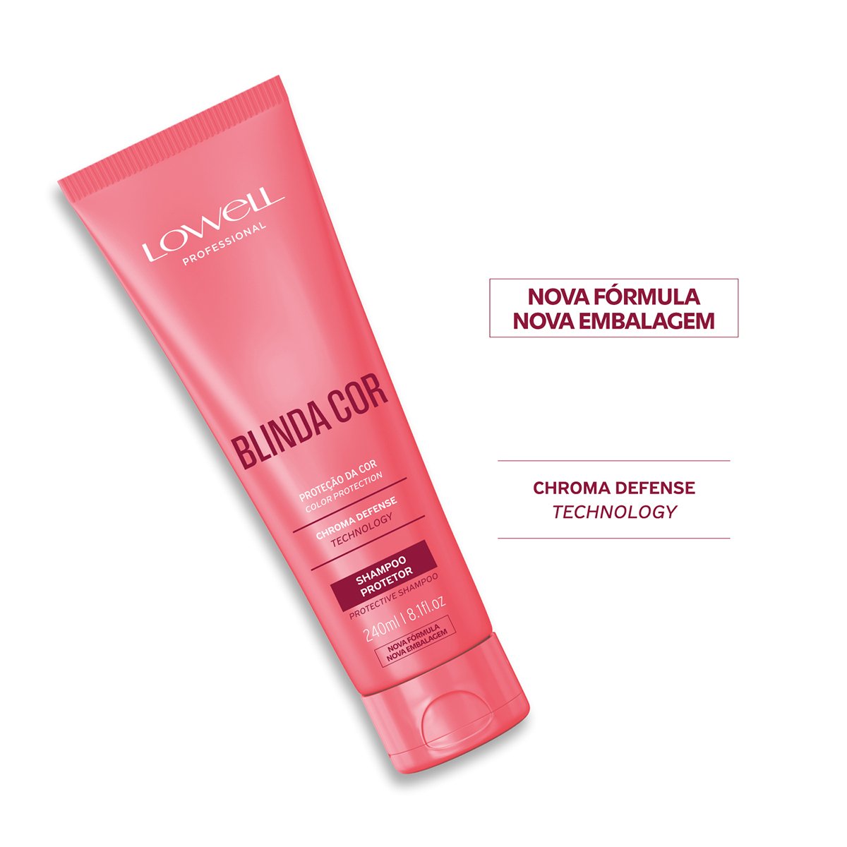 Lowell Blinda Cor - Shampoo 240ml 240ml 4