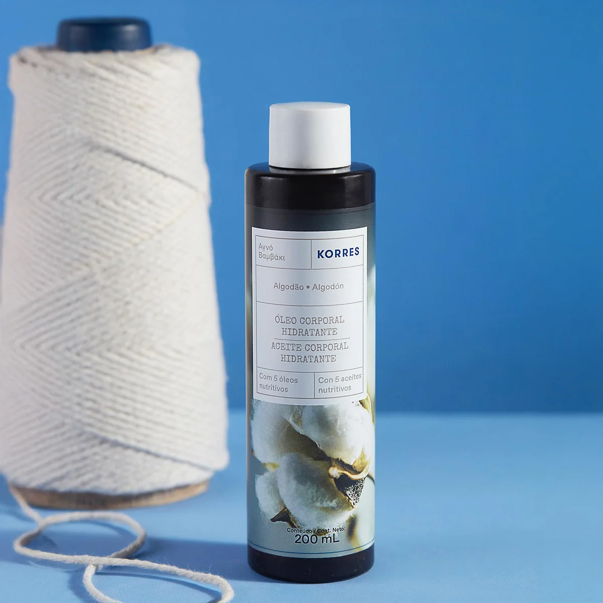Kit Korres Algodao Puro Hidratante Oleo Corporal (2 produtos) Multicores 3