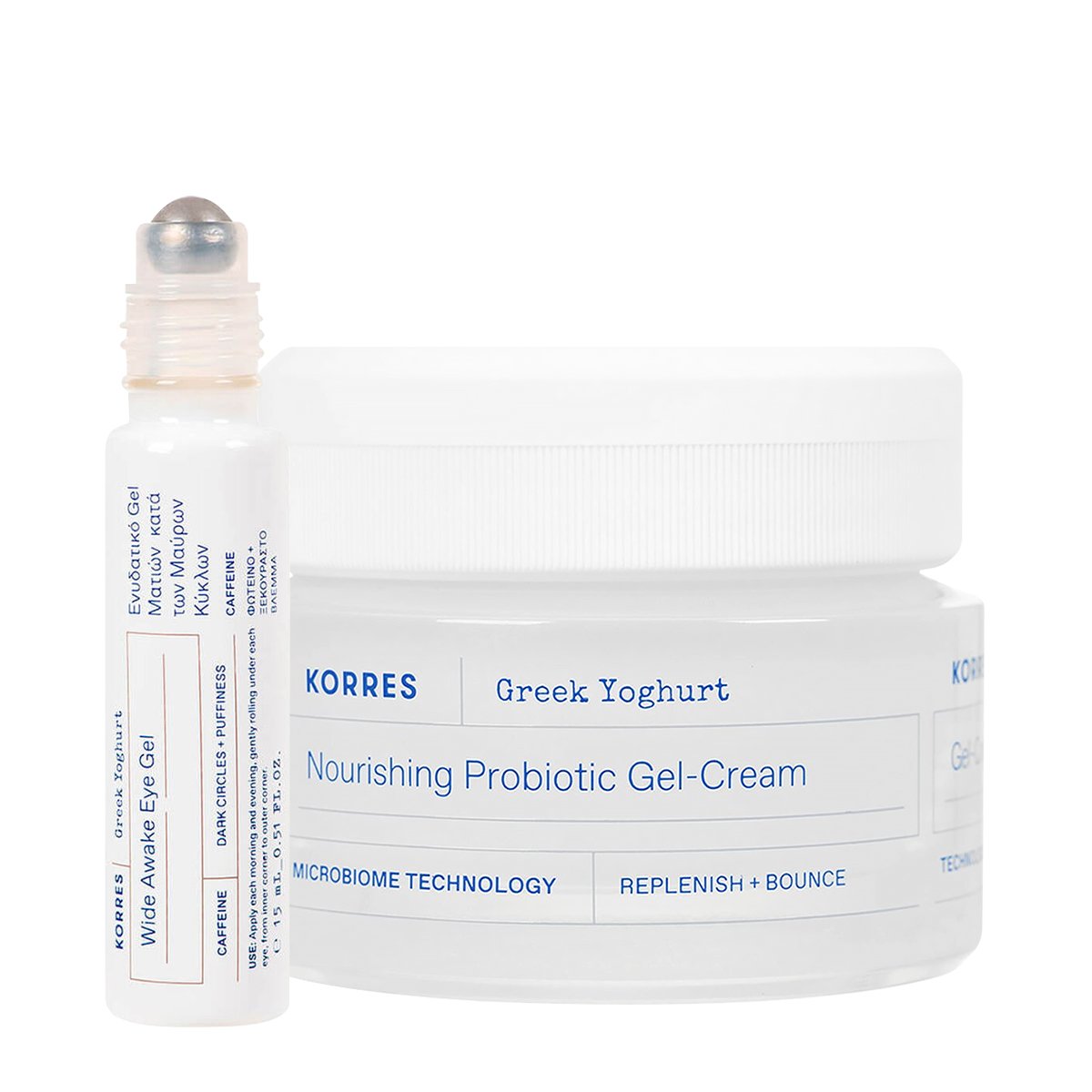 Kit Korres Greek Yoghurt Creme Eye Serum (2 produtos)
