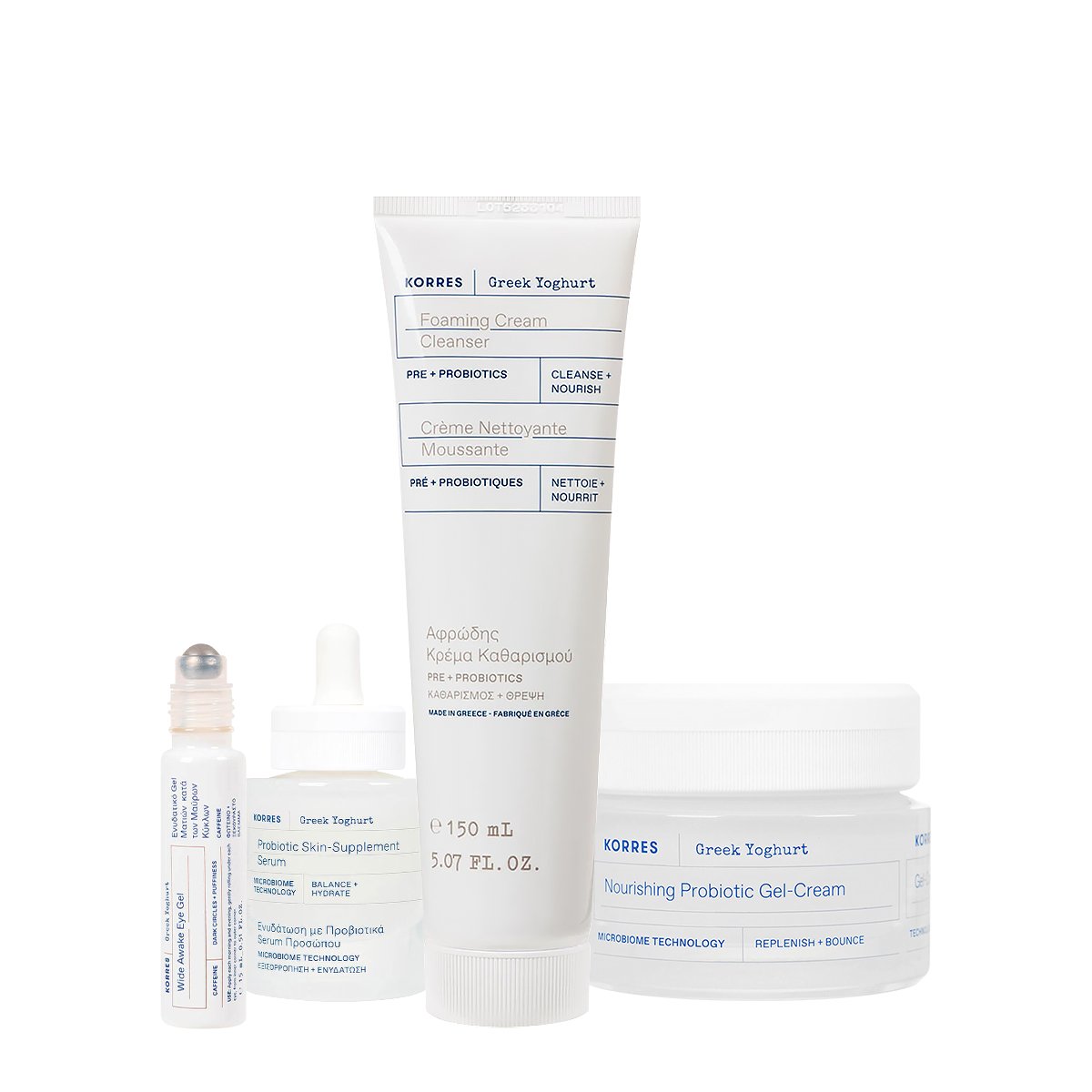 Kit Korres Greek Yoghurt Cuidados Faciais (4 produtos) ÚNICO 1