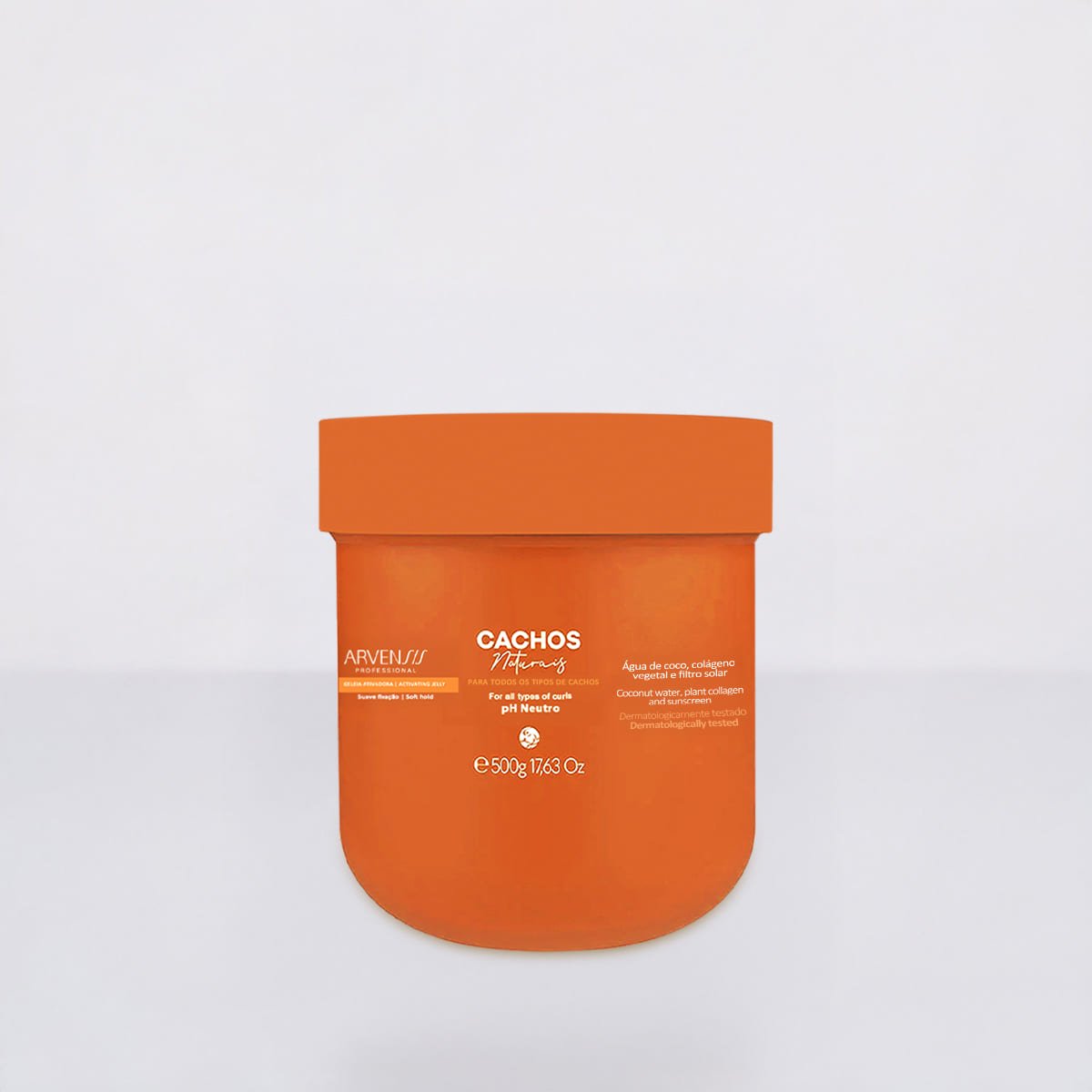 Arvensis Cachos Naturais Fixacao Suave - Geleia Ativadora 500g 500g 2