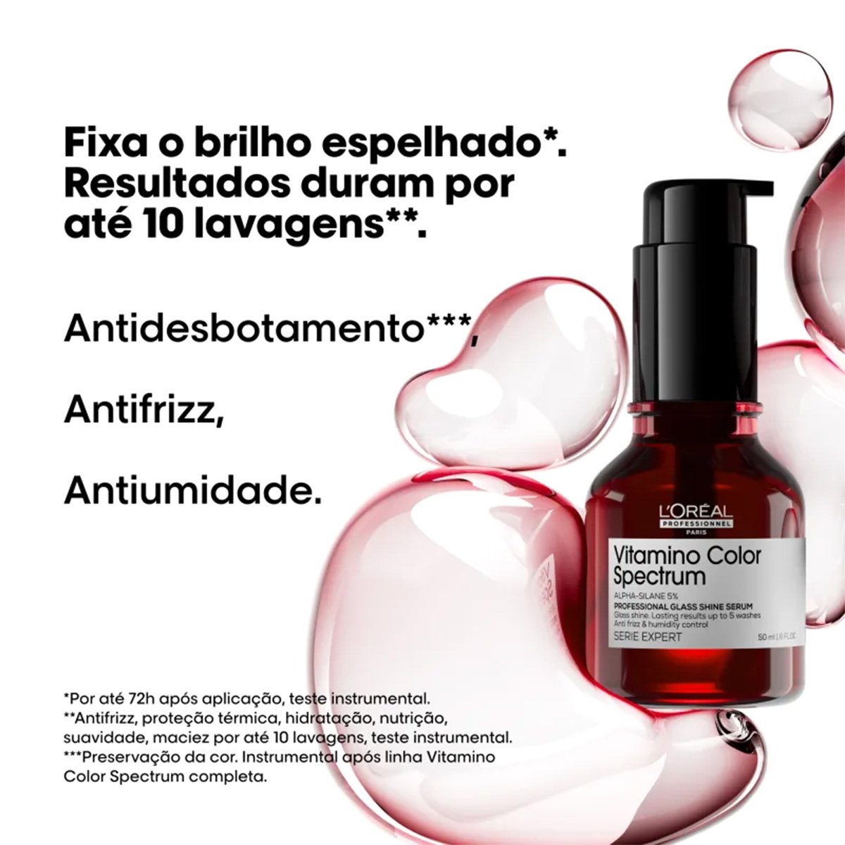 LOreal Professionnel Vitamino Color Spectrum Glass Shine - Serum Capilar 50ml 50ml 2