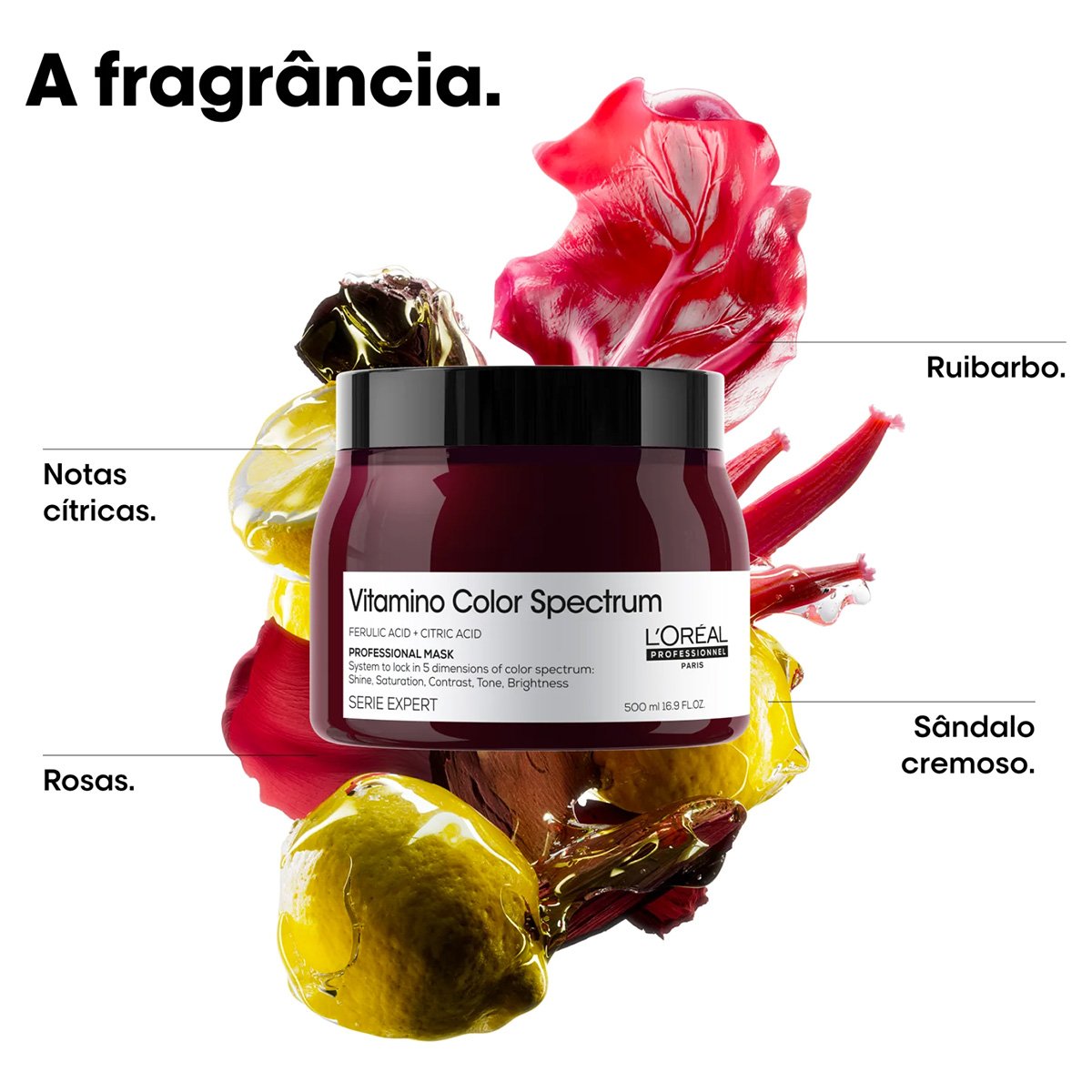 LOreal Professionnel Vitamino Color Spectrum - Mascara Capilar 500ml 500ml 3