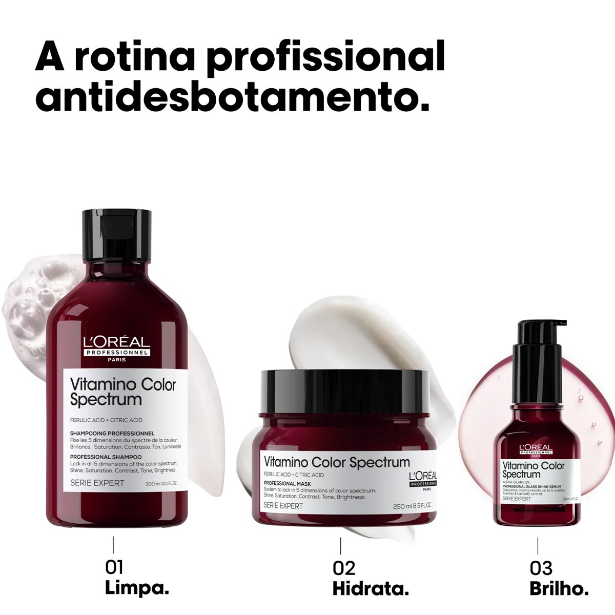 LOreal Professionnel Vitamino Color Spectrum - Mascara Capilar 250ml 250ml 5