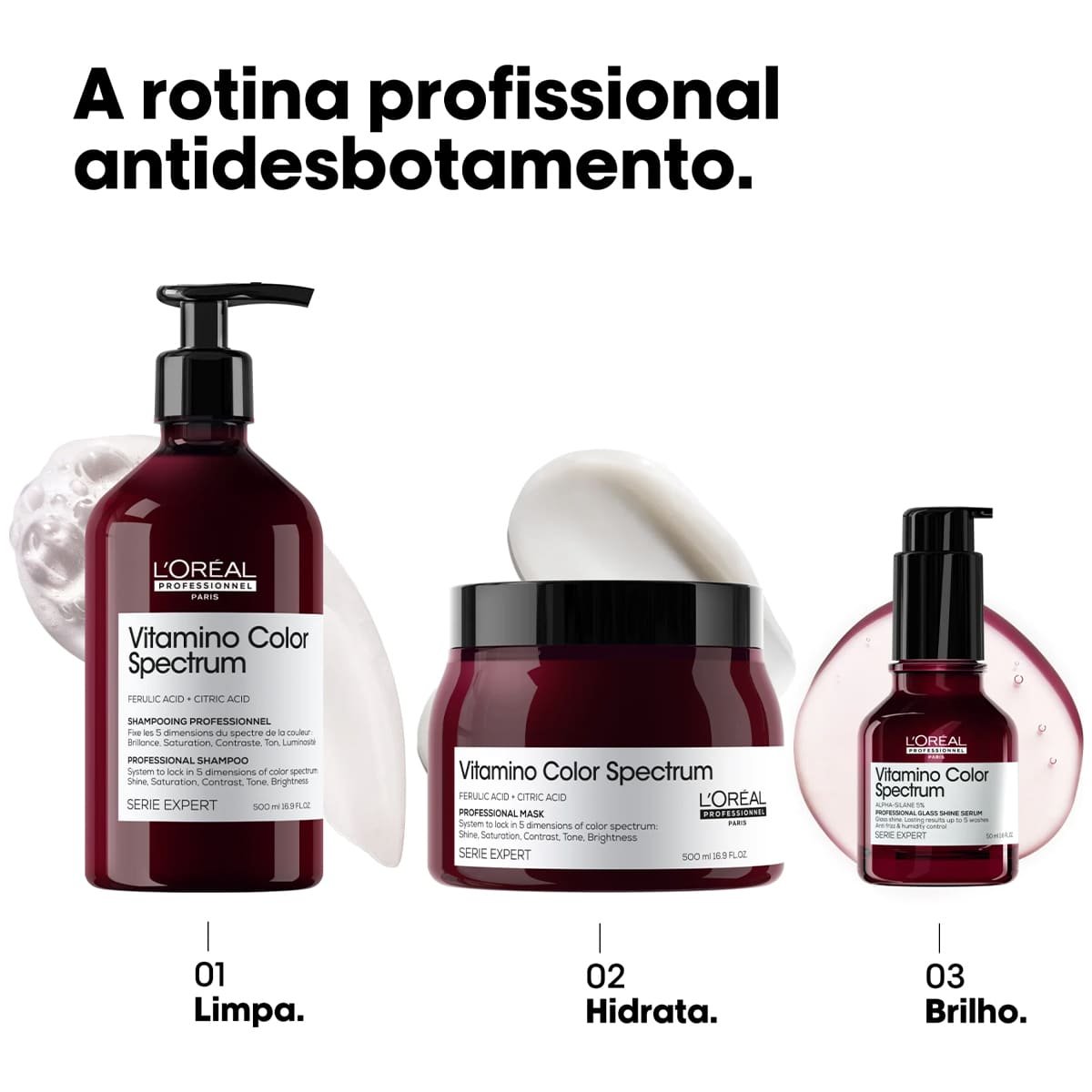 LOreal Professionnel Vitamino Color Spectrum - Shampoo 500ml 500ml 3