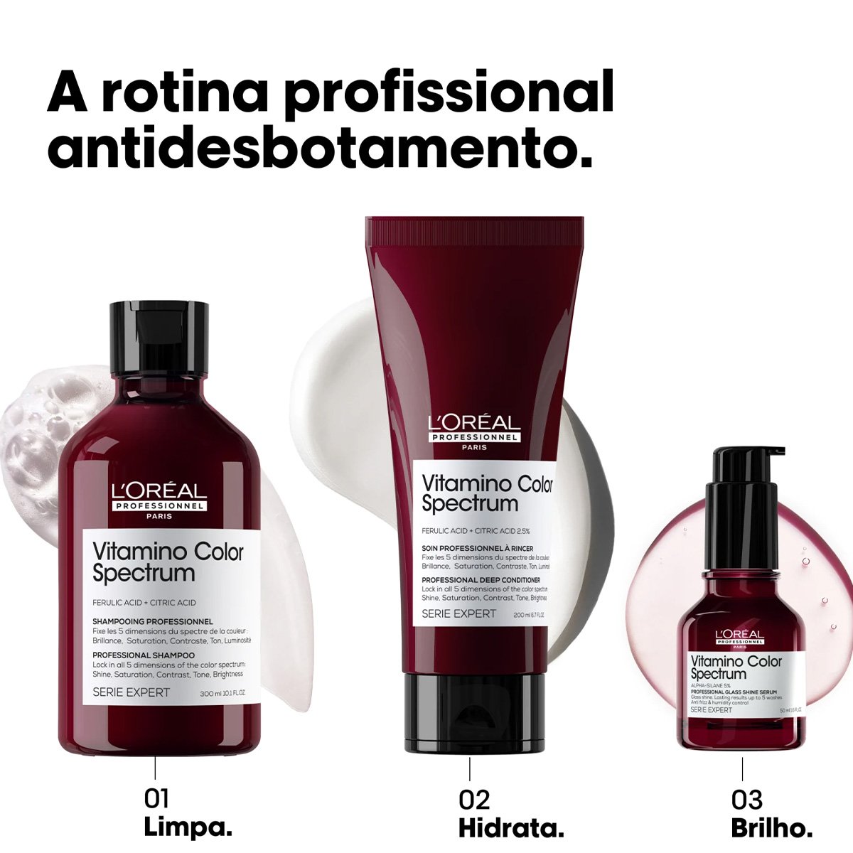 LOreal Professionnel Vitamino Color Spectrum - Shampoo 300ml 300ml 5