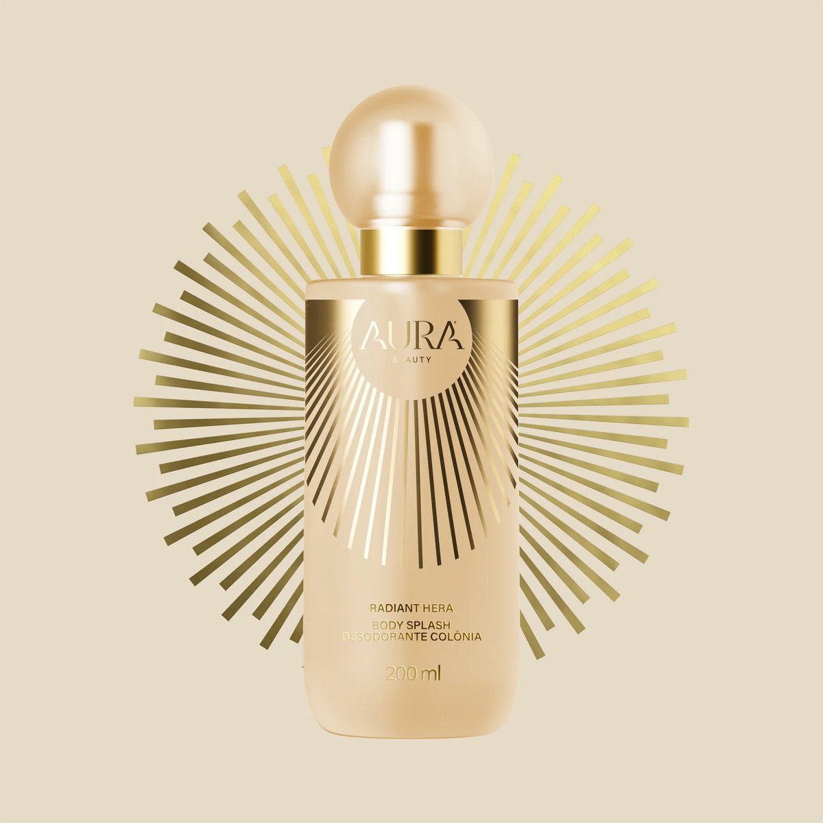 Kit Aura Beauty Radiant Hera Magic Butter Iluminador Body Splash (2 produtos) ÚNICO 2