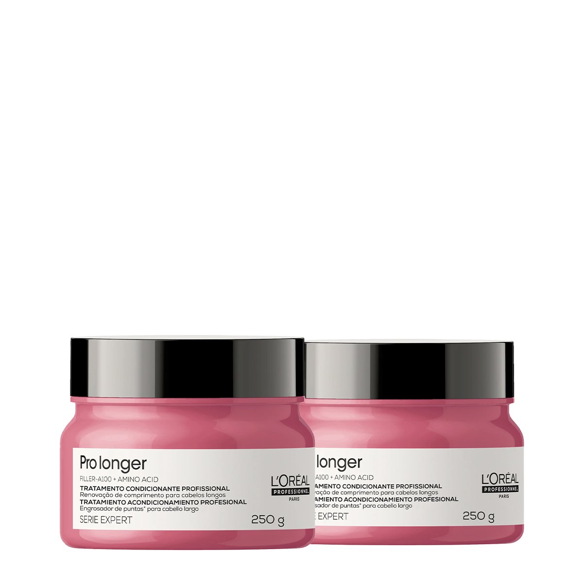 Kit LOreal Professionnel Serie Expert Pro Longer - Mascara Capilar 250g (2 unidades)