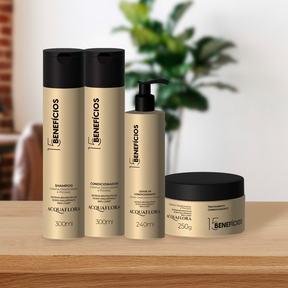 Acquaflora 15 Beneficios Condicionador 300ml 300ml 3