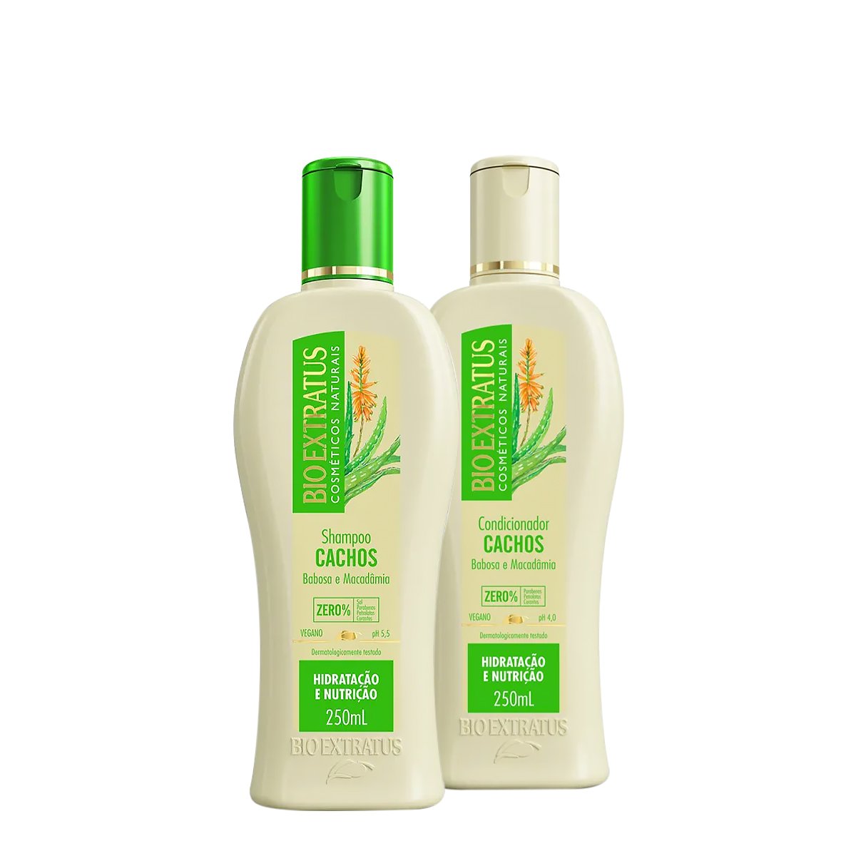 Kit Bio Extratus Cachos Babosa Duo (2 produtos) ÚNICO 1