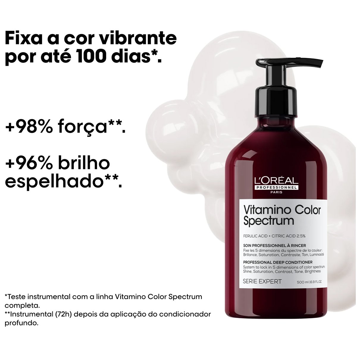 Kit LOreal Professionnel Vitamino Color Spectrum Duo 500 (2 produtos) ÚNICO 3