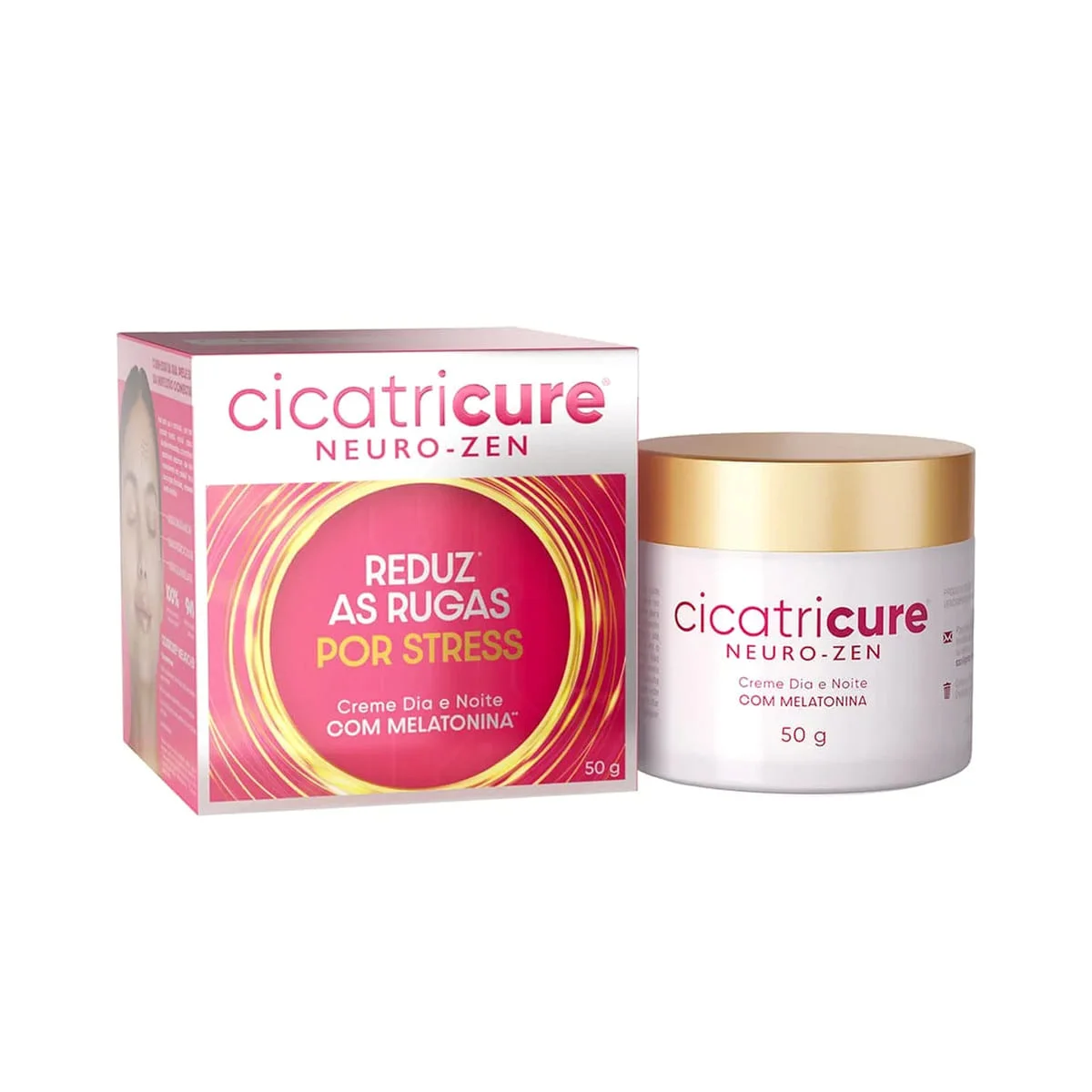 Cicatricure Neuro-Zen Antirrugas - Creme Facial 50g 50g 3