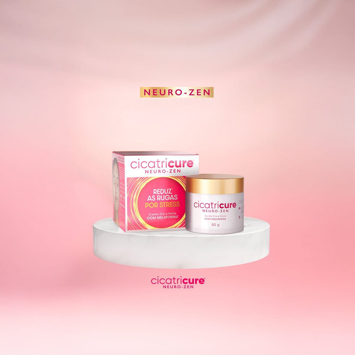 Cicatricure Neuro-Zen Antirrugas - Creme Facial 50g 50g