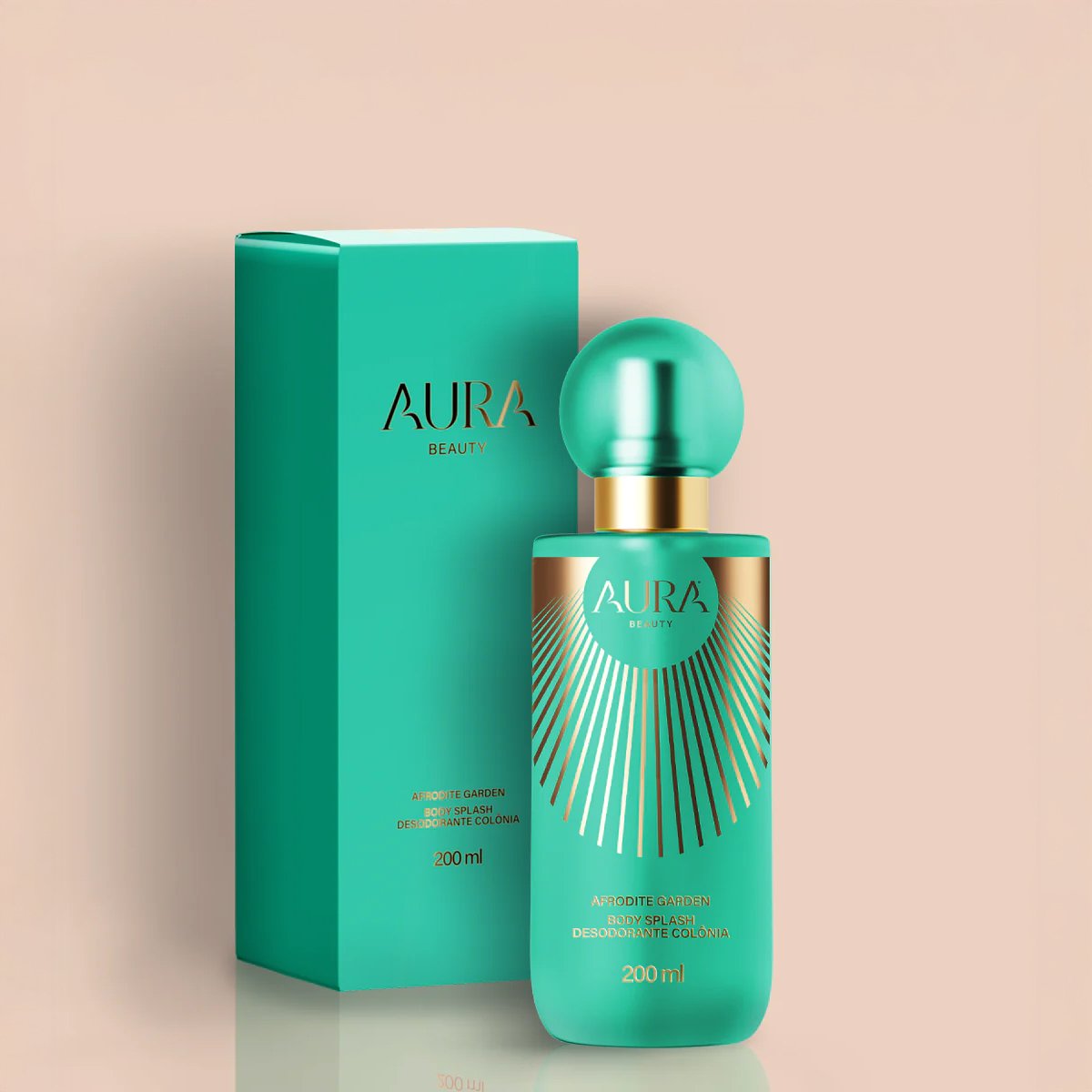 Kit Aura Beauty Afrodite Garden Magic Butter Iluminador Body Splash (2 produtos) ÚNICO 2