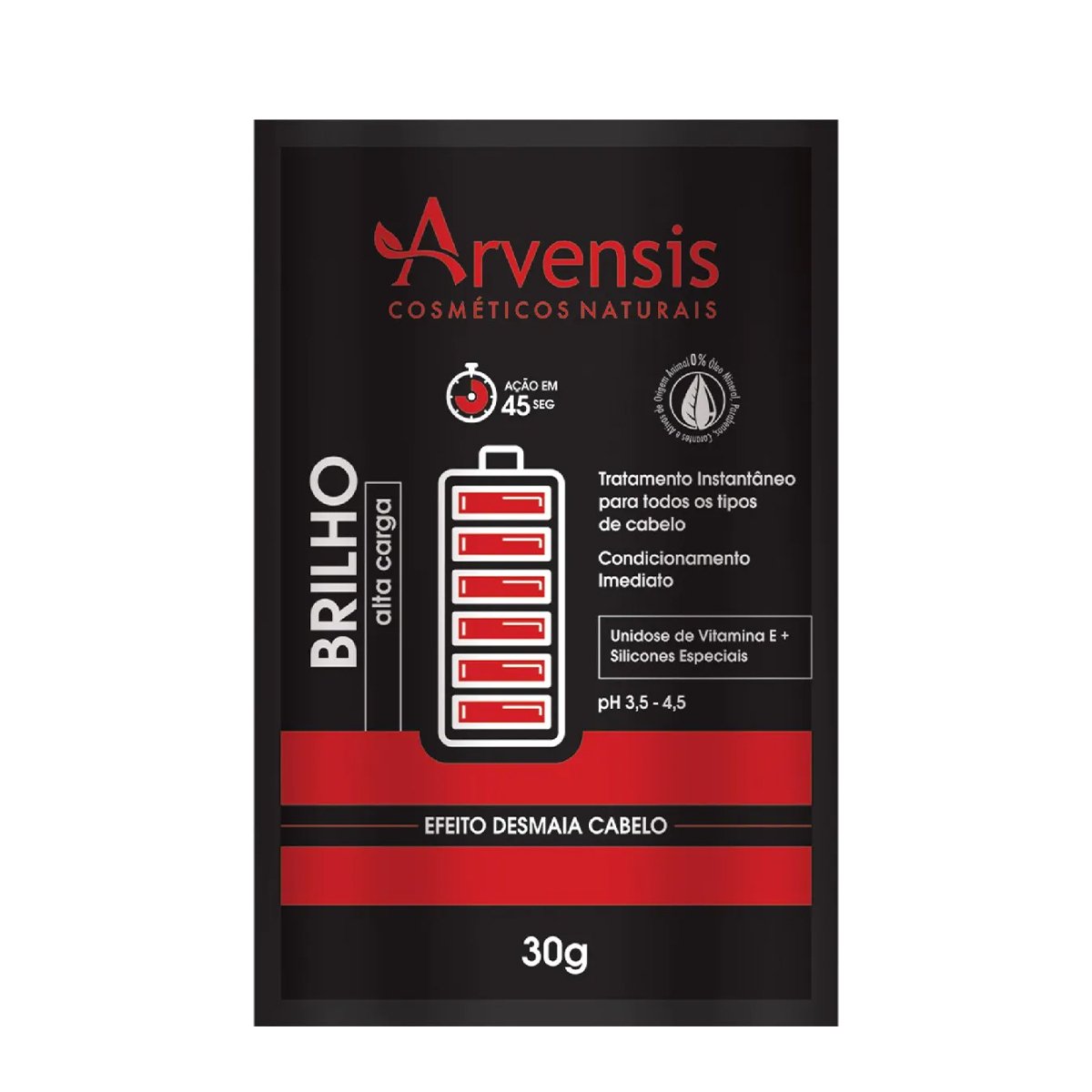Arvensis Reposicao Brilho Intenso - Dose Unica 30g 30g 1